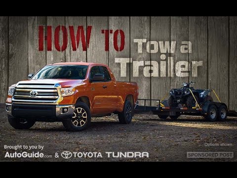 Part of a video titled How to Tow a Trailer - YouTube