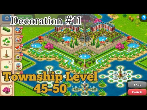 Township Decoration Level 45 | Township Design Level 45
