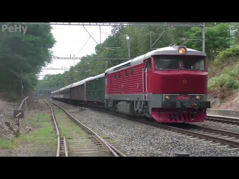 Vlaky-Zvl. vlak z Vimperku do Bratislavy