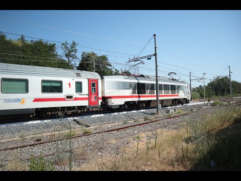 YT extra fast: E401 al traino di un IC Sun a Tarquinia