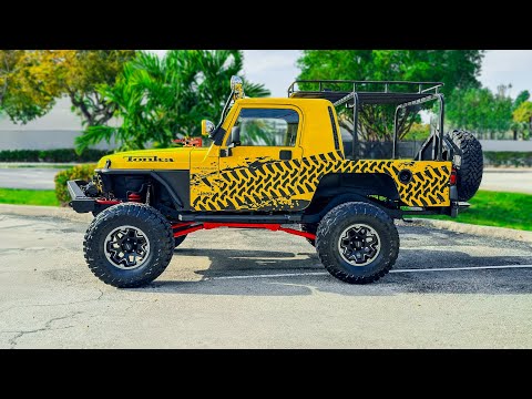 Modified 2001 Jeep Wrangler Sport Pickup