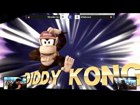 The Smash Lab 150 Grand Finals - k9sbruce (Diddy Kong) vs Stroder (Bayonetta)