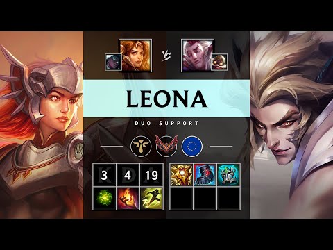 Leona Support vs Rakan - EUW Grandmaster Patch 25.17