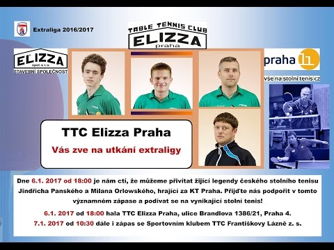 TTC ELIZZA Praha - Sportovní klub TTC Františkovy Lázně z. s.