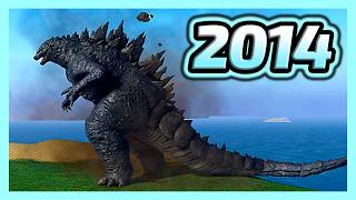 GODZILLA 2014 REMODEL SHOWCASE! (NEW UPDATE) - Roblox Kaiju Alpha