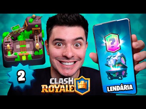 Finalmente.. minha primeira Carta Lendária no Clash Royale!