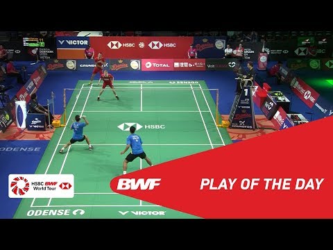 Play Of The Day | DANISA DENMARK OPEN 2018 R16 | BWF 2018