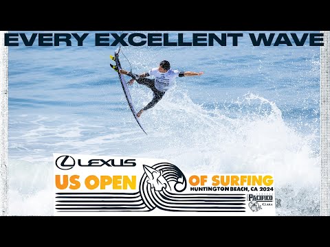 Every Excellent Wave From The Lexus US Open Of Surfing Pres By Pacifico - Challenger Series 2024