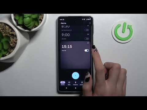 Cómo poner una alarma en MOTOROLA Edge 30 Pro - despertador
