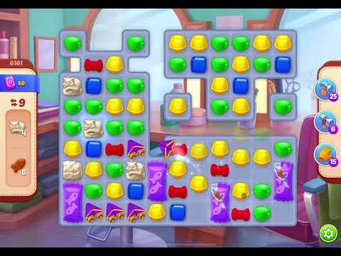 HomeScapes Level 6161 no boosters (14 moves)