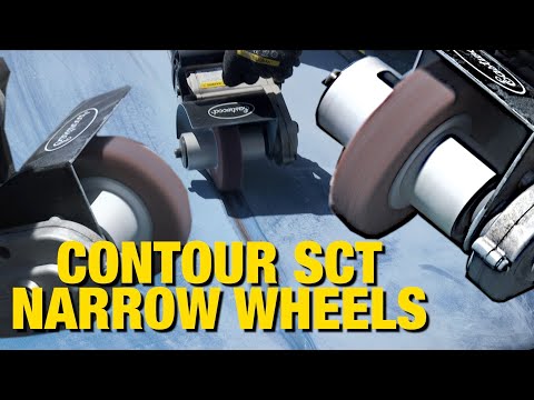 Narrow Wheels for the Contour SCT - Remove Paint & Rust in Tight Spaces - Eastwood