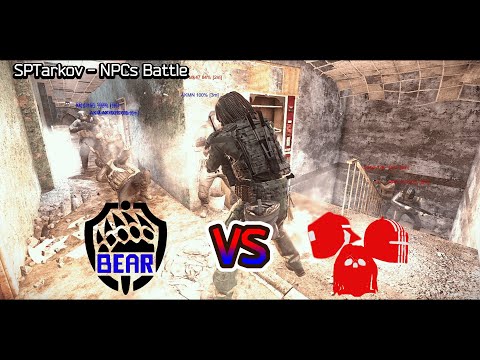 SPTarkov NPCs Battle #12: Knight - Killa - Tagilla Vs BEAR