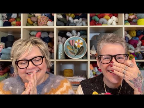 Our Favorite Needle Storage & A New Sweater MAL - Grocery Girls Knit Episode