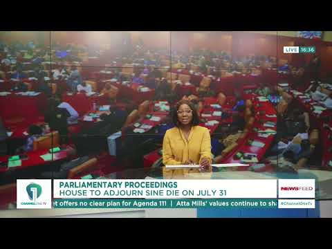 Parliament to Adjourn on July 31 After Passing Key Bills