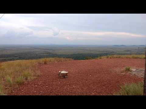 Morro da Antena na Serra do Tucano Bonfim - Roraima 