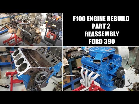 Ford 390 Engine Rebuild - Part 2 - Budget 10:1 Build