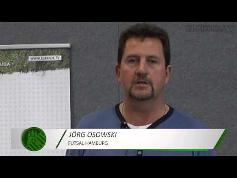 Jörg Osowski (Futsal Hamburg) mit einer Ansage für die Hamburg Panthers | ELBKICK.TV