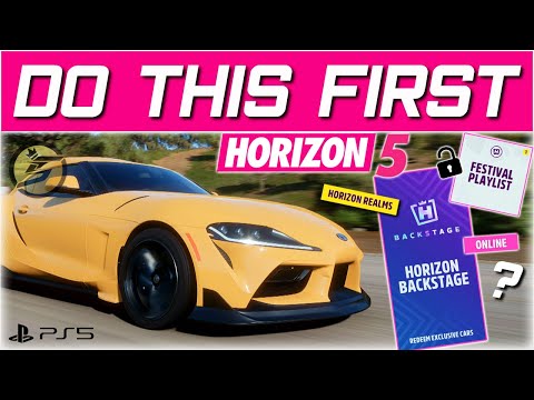 Forza Horizon 5 PS5 - How To Unlock EVERYTHING (FULL GUIDE)