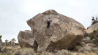 Video thumbnail of Church of the Jack Lord, V0. Joshua Tree