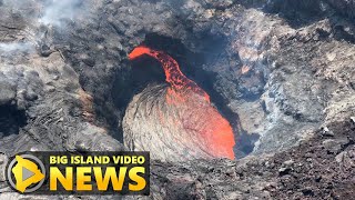 Kilauea Volcano Eruption Episode 30: New Vent At Summit (Aug. 6, 2025)