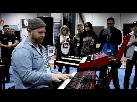 Nord at NAMM 2017 - Rachel Flowers, Robi Botos, Mike Aaberg, Glasys