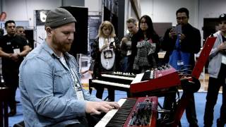 Nord at NAMM 2017 - Rachel Flowers, Robi Botos, Mike Aaberg, Glasys