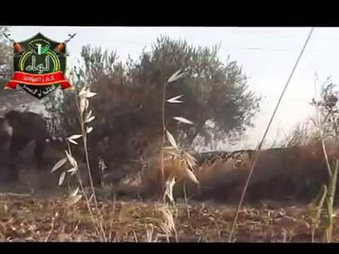 استهداف حاجز أبو شفيق التابع لقوات النظام من قبل لواء الغر الميامين في مدينة حماة في محافظة حماة