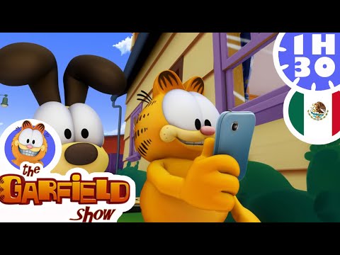 😹 Garfield mocks Jon and films him 📱 Compilación de episodios graciosos