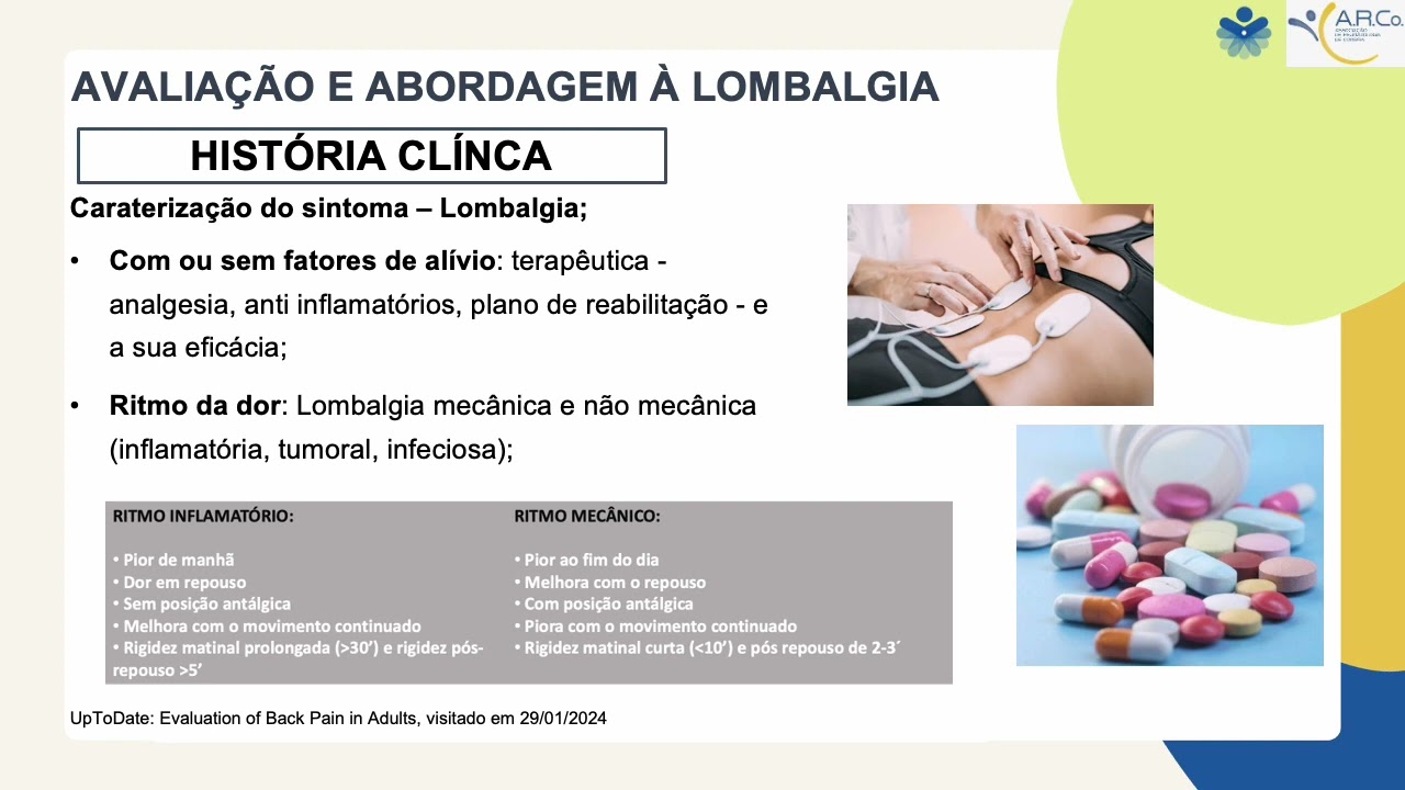 Medicina física e reabilitação para não especialistas -  Lombalgia