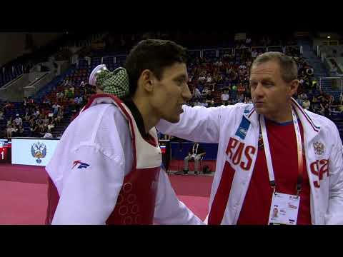2017 Moscow WT GP M 68kg Final   Dae Hoon LEE KOR VS A DENISENKO RUS