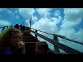 Boardwalk Bullet At Kemah Boardwalk Back Row POV