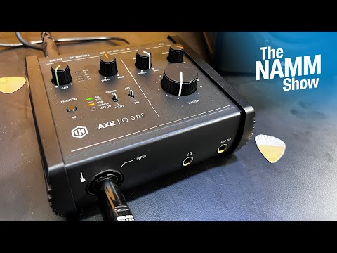 IK Multimedia Axe I/O One – NAMM 2023