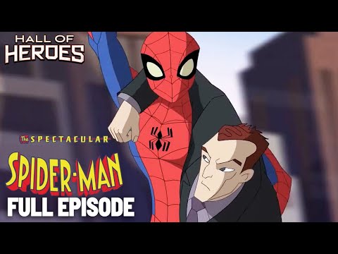 The Spectacular Spider-Man | S1E1 Survival Of The Fittest | FULL EPISODE | Hall Of Heroes