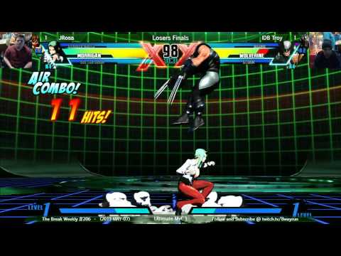 The Break #206  UMvC3 LF - JRosa VS IDB Troy
