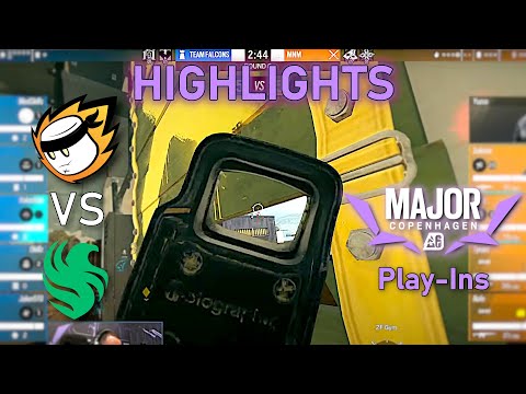 FIRST MENA TEAM AT A MAJOR! MnM vs Falcons - HIGHLIGHTS - Play-Ins - Copenhagen Major 23 - R6 Esport