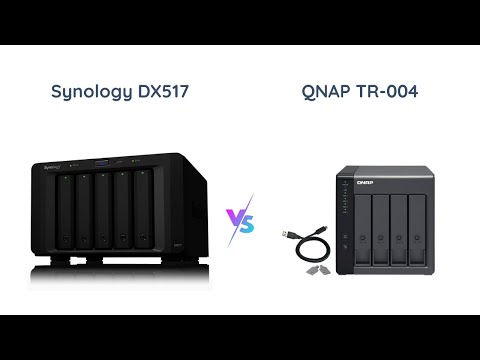 Synology DX517 vs QNAP TR-004: Which is the Better Storage Expansion Unit?