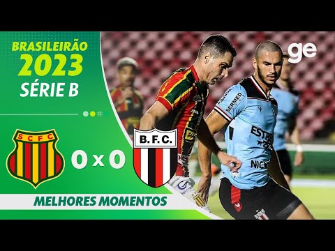 SAMPAIO CORRÊA 0 X 0 BOTAFOGO-SP | MELHORES MOMENTOS | 21ª RODADA BRASILEIRÃO SÉRIE B 2023| ge.globo