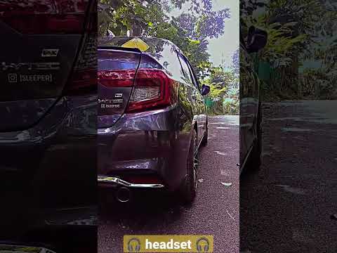 Thumbnail for 2022 Honda Amaze with HKS medium muffler #hondaamaze #hks #hksmuffler #hondaamazefacelift #honda by Honda Amaze