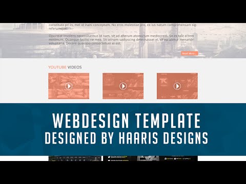Free Web Design Template ERA Themed PSD
