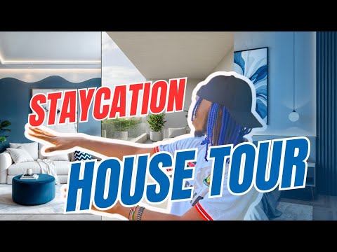 THE NEW HOUSE I MOVED IN🙏 GUESS WITH WHO❤️😊 ||STAYCATION 