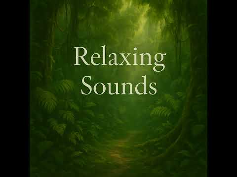 Relaxing Sounds - Calming Jungle Ambience | Sleep, Study, Focus | (8 Hours)