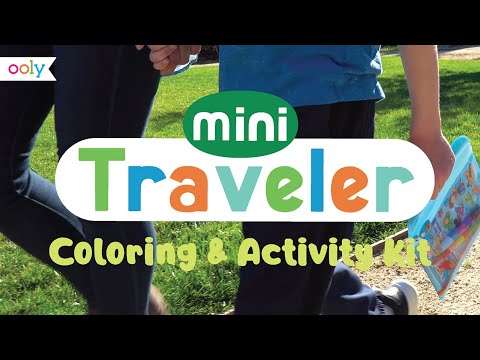 Mini Traveler Coloring and Activity Kit - Jungle Friends