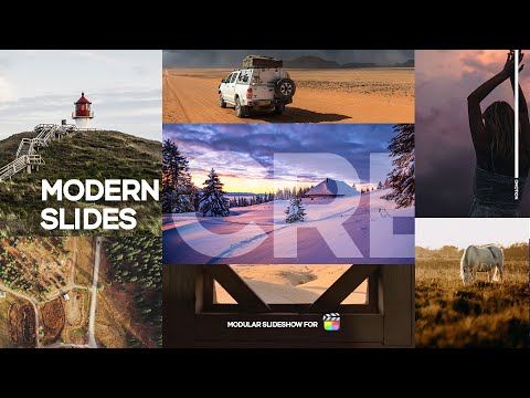 Modern Slides for Final Cut Pro
