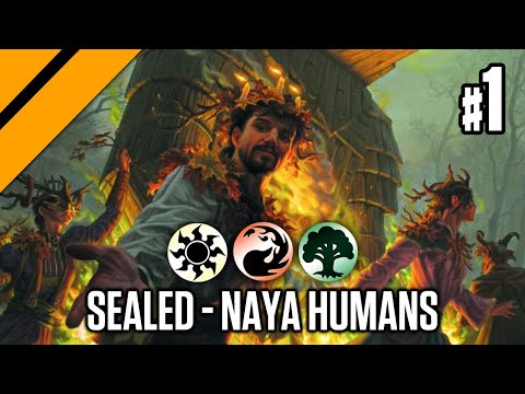Naya Humans - Innistrad: Midnight Hunt Release Sealed | MTG Arena