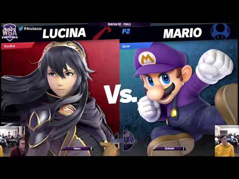 Vodka (Lucina) vs. Duwang (Mario) - Orbitar 82 - Pools
