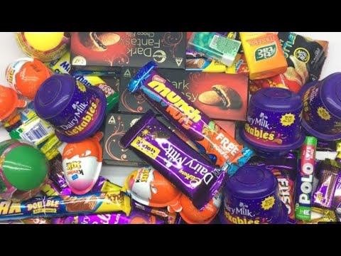 ASMR: EATING CHOCOLATE CHOCOLATE PARTY DAIRYMILK CRISPELLO,MAGNUM TRUFFLE *DARKCHOCOLATE*FOOD VIDEOS
