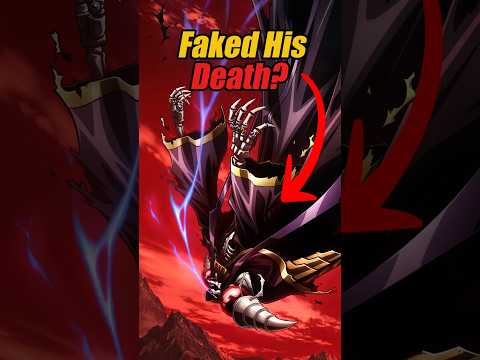 Did You Know Why Ainz Faked His Death in the Holy Kingdom in Overlord? #overlord