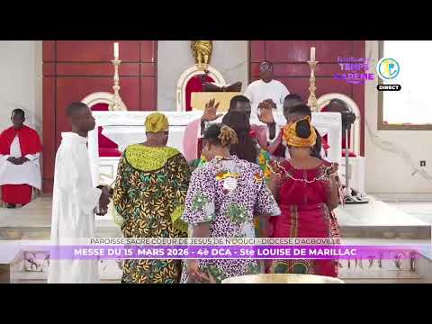 Messe du 15 mars 2026 en direct de la paroisse Sacré Coeur de Jésus de Ndouci