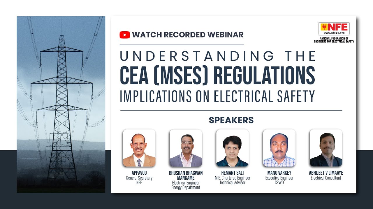 Understanding the CEA (MSES) Regulations, 2023: Implications on Electrical Safety.
