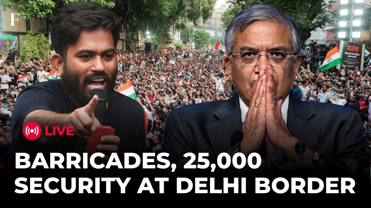 CJP PROTEST LIVE | Delhi Sealed Off as Gen Z’s ‘Cockroach’ Protest Targets CEC Gyanesh Kumar